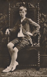 S. A. R. Monseigneur Le Duc De Brabant Prince Leopold de Belgique', c1910.