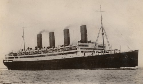 RMS 'Aquitania', c1930.