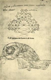 Church plan and sleeping apostle, 1220-1240, (1943).