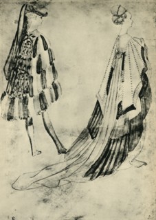 Gentleman and Lady in Court Costume