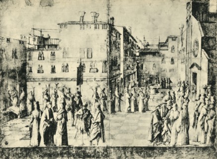 Procession in Venice, mid-late 15th century, (1943).