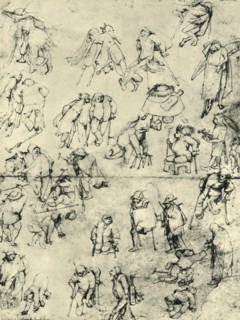 Beggars, 15th-16th century, (1943).  s