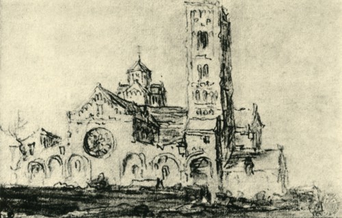 St Mary's Church, Utrecht, Netherlands, mid 17th century, (1943).