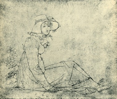 Portrait of Elizabeth Malß, c1811, (1943).