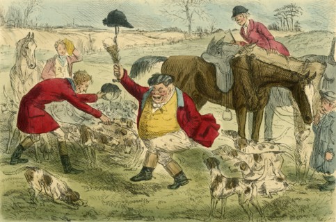 The Kill, on The Cat & Custard Pot Day', c1854.