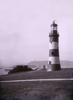 Smeaton's Tower near Plymouth in Devon.