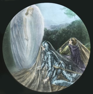 Entangled in the Net', c1910.
