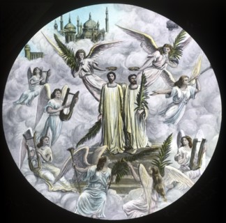 The Pilgrims crowned', c1910.