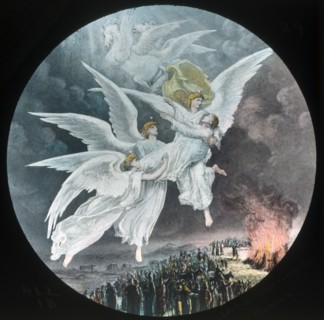 Faithful carried to Heaven', c1910.