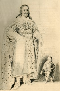 Jeffery Hudson, Aged 30 Years, 18 Inches high. - Dwarf to King Charles the First', 1821.