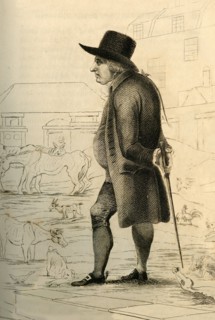 Baron  D'Aguilar - Of Starvation Farm', 1821.