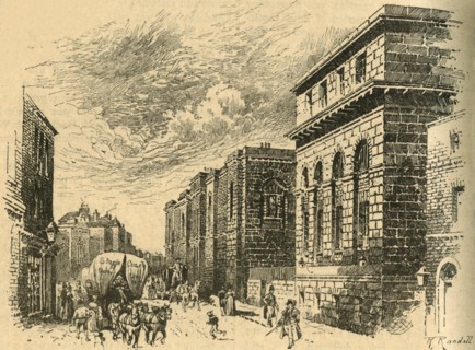 The Old Bailey, London, early 19th century (c1890).
