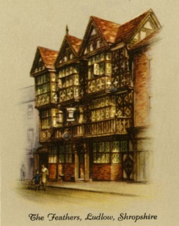 The Feathers, Ludlow, Shropshire', 1936.
