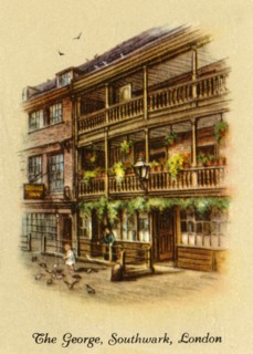 The George, Southwark, London', 1936.