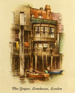 The Grapes, Limehouse, London', 1936.