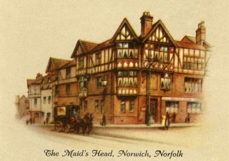 The Maid's Head, Norwich, Norfolk', 1936.