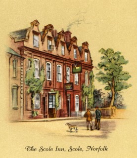 The Scole Inn, Scole, Norfolk', 1939.