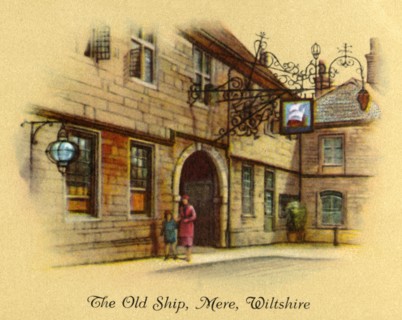The Old Ship, Mere, Wiltshire', 1939.