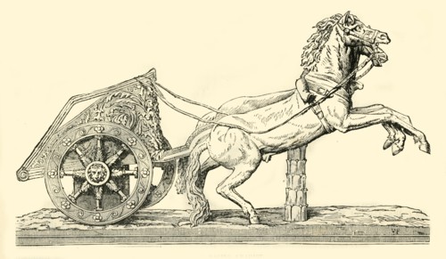 Roman Racing Chariot', 1890.