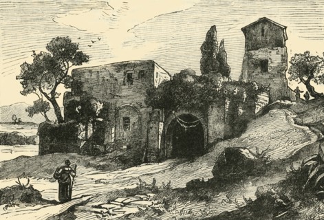 View from the Gardens of Sallust', 1890.