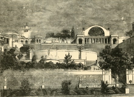 Hadrian's Villa at Tibur', 1890.