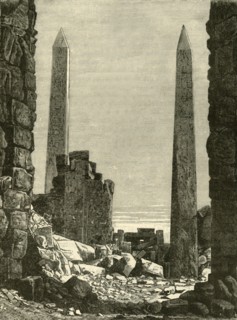 Ruins at Karnak', 1890.