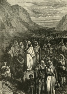 March of the Israelites', 1890.