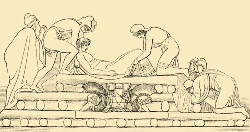 The Funeral of Hector', 1890.