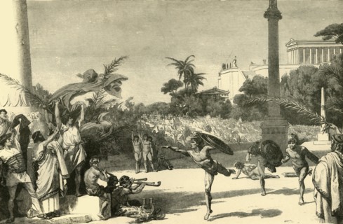 Olympic Games', 1890.