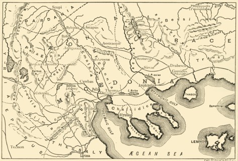 Map of Macedon and the Adjacent Districts', 1890.