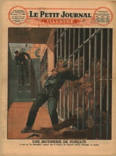 Convicts mutinying,1930