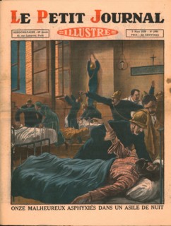 Eleven unfortunates asphyxiated in a night shelter,1929
