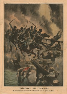 The heroism of the Cossacks,1915
