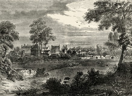'Old View of Kensington, about 1750'