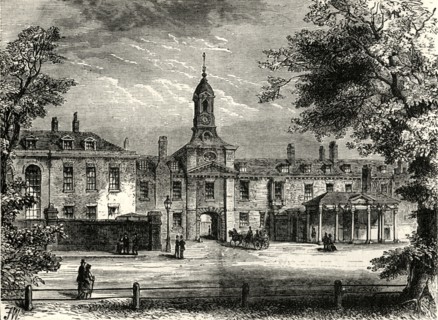 'West Front of Kensington Palace', c1876