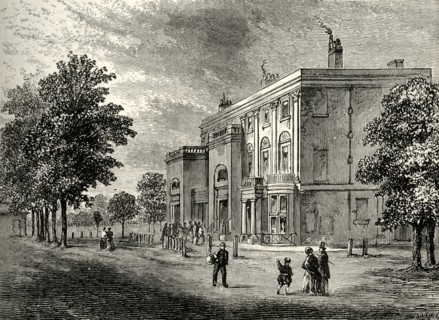 'The "Eyre Arms" in 1820', (c1876)