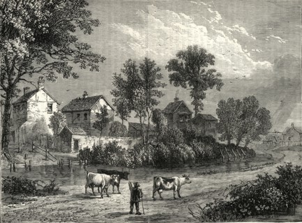 'Farm in the Regent's Park, 1750'