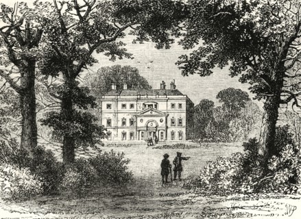 'Vane House, in 1800'