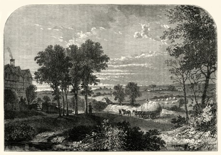 'View from "Moll King's House", Hampstead