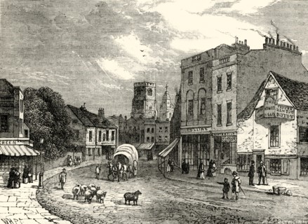 'Hackney, Looking Towards the Church