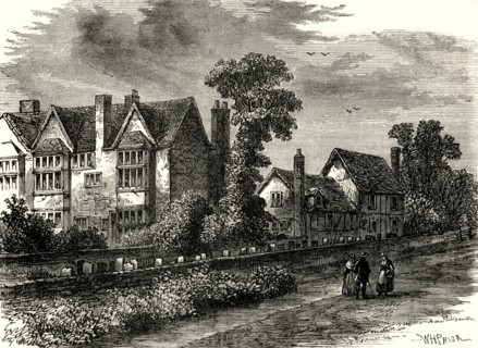 'The Black and White House, 1800'