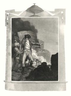 Sir Sidney Smith Defending the Breach at Acre',-1799