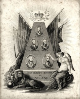 'God Grants Victory to England',1816