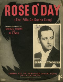 'Rose O'Day (The Filla-Ga-Dusha Song)',1941