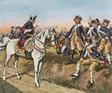 The morning after the attack at Hochkirch, 14 October 1758
