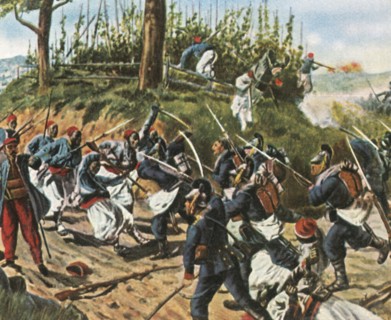 The Bavarians at Weissenburg, 4 August 1870