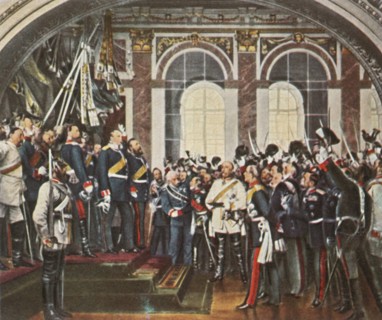 The Proclamation of the German Empire at Versailles, 18 January 1871
