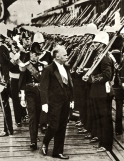 French President Raymond Poincaré with Edward, Prince of Wales