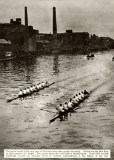 The Oxford and Cambridge Boat Race, London