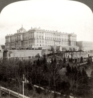'The imposing Royal Palace, and Royal Park Campo del Moro